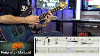 Periphery  Marigold Guitar Cover TAB [upl. by Datha958]