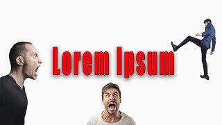 Как убрать надпись Lorem Ipsum в Фотошопе [upl. by Yrolam]