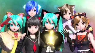 Hatsune Miku  初音ミクProject DIVA Mega Mix  PV quotDecoratorquot REQUEST No Lyrics [upl. by Rivkah]