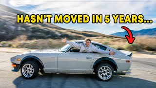 Abandoned 280z First Drive in 5 YEARS its INSANE [upl. by Zere]