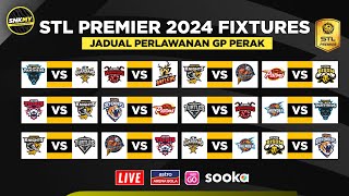 🟡 STL 2024 Jadual Perlawanan STL Premier 2024 GP PERAK Liga Sepak Takraw Malaysia 2024 [upl. by Tiat]