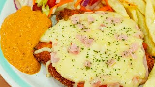 Milanesa de pollo napolitana [upl. by Gusta]