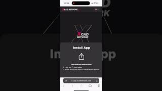 StepbyStep Installing XCAD Network App on iPhone short [upl. by Atiken]