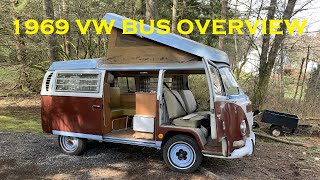 1969 VW Westfalia Camper Overview [upl. by Hemingway]