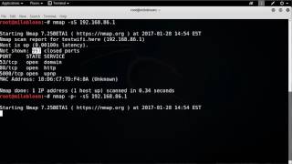 How to Using Nmap For TCP Scanning [upl. by Airdnaxela]