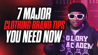 Seven Major Tips in Marketing Your Clothing Brand [upl. by Leirrad]