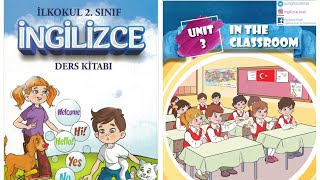 İlkokul 2sınıf İngilizce Ünite 3 In the Classroom dinleme metinli sayfa 3548 ful Unit 3 tam [upl. by Serene]