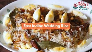 East Indian Wedding Rice Recipe [upl. by Ariela976]