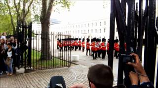 Changing of the Guard 060612 Welsh Guards Band [upl. by Anamor755]