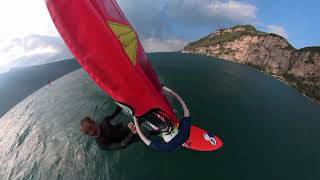 Windsurfing Pra de la Fam Lake Garda My point of view [upl. by Belldame]