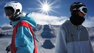 Jesper Tjäder and Øystein Bråten in Snow Park NZ [upl. by Nnav]