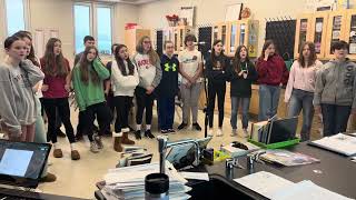 Seventh Grade Students Write and Record Own Songs [upl. by Goodrich371]