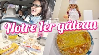 VLOG CUISINE NOTRE PREMIÈRE GALETTE DES ROIS 🍰 [upl. by Ennaitak]