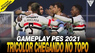 TRICOLOR SEGUE EM UMA CRESCENTE ABSURDA  GAMEPLAY PES 2021  60 FPS  SADAN GAMER  PC [upl. by Anikat166]