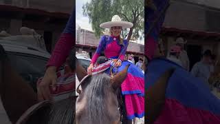 beautiful Girl horse ride girl amp boy horse love woman horse ride horse horses ghoda ghodi short [upl. by Calondra]