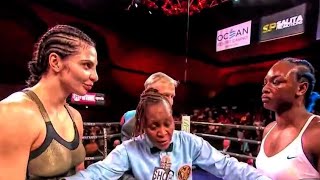 CLARESSA SHIELDS VS CHRISTINA HAMMER MIDDELWEIGHT WORLD TITLE UNIFICATION [upl. by Aloivaf]