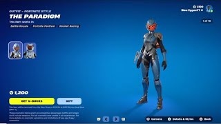 Fortnite Item Shop Paradigm Returned And Than Left [upl. by Moss506]