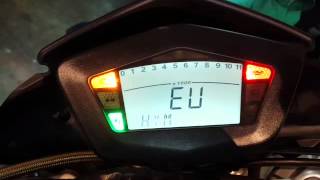 reset light service ducati hypermotard 1100 [upl. by Laurice]