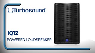 TURBOSOUND iQ12 Powered Loudspeaker Overview [upl. by Ortrude151]