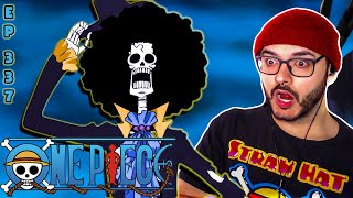 STRAW HATS MEET A SKELLY PIRATEWHAT  One Piece Episode 337 Reaction [upl. by Bret409]