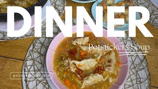 5 Ingredient Potstickers Soup [upl. by Aronow]