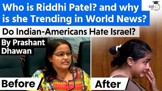 Who is Riddhi Patel And Why is She Trending on World News Israel Gaza Controversy [upl. by Essyle]