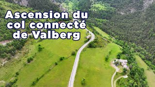 Ascension du col connecté de Valberg avec Claudio Chiappucci [upl. by Alimac976]