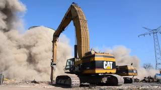 Powerplant demolition in Mol B  De Meuter Afbraakwerken [upl. by Bisset427]