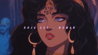 doja cat  woman 𝙨𝙡𝙤𝙬𝙚𝙙  𝙧𝙚𝙫𝙚𝙧𝙗  𝙡𝙮𝙧𝙞𝙘𝙨 [upl. by Erapsag]