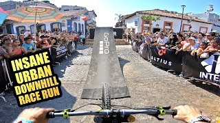 INSANE URBAN MTB DOWNHILL IN MEXICO  FULL RACE RUN [upl. by Musa]