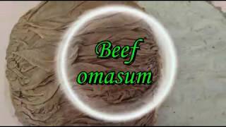 Beef omasum [upl. by Goldshell]