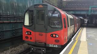 Trainspotting at Colindale Station 3421 [upl. by Draillih]