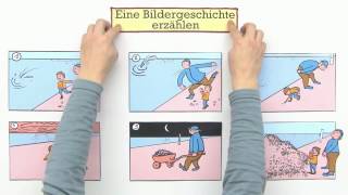 Erzählung – Bildergeschichten erzählen  Deutsch  Texte schreiben [upl. by Mchale166]