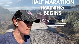 Half Marathon Training Weeks 14  17 [upl. by Enelym]