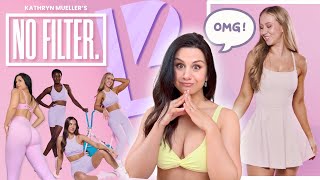 BUFFBUNNY x KATHRYN BUFFBUNNY x KATHRYN MUELLER NO FILTER COLLECTION TRY ON HAUL REVIEW [upl. by Liva]