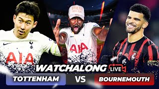 Tottenham 31 Bournemouth  Premier League LIVE WATCHALONG amp HIGHLIGHTS with EXPRESSIONS [upl. by Elynad708]