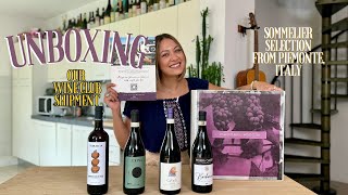 Piemonte Wine Club  Unboxing the May Sommelier Selection [upl. by Fradin533]