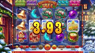 BIG WIN  200x SPINS  HAPPIEST CHRISTMAS TREE Online SLOTS [upl. by Leaper]