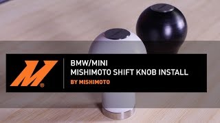 How To Install Mishimotos Delrin Teardrop Shift Knob on your BMW [upl. by Alf]