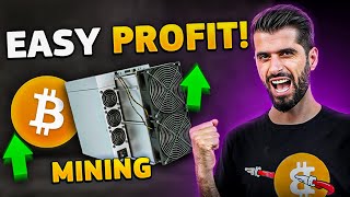 How To Mine Bitcoin Profitably And Easily [upl. by Newnorb]