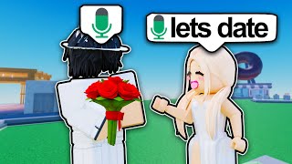 Rizzing EGIRLS In Roblox 17 VOICE CHAT [upl. by Idurt]