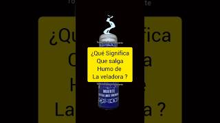 Significado salga humo de la veladora santamuerte santisimamuerte todosobrelasantamuerte shorts [upl. by Ordnassela]