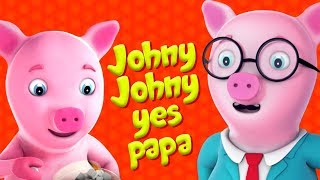 Johny Johny sí papá  cancion infantiles  rima en español  Farmees Español  Johny Johny Yes Papa [upl. by Weed]