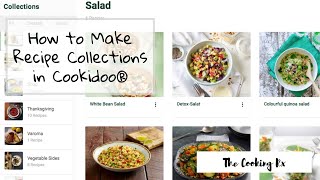 How to Create Recipe Collections in Cookidoo® [upl. by Anauj195]