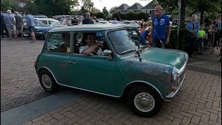 Oldtimer evenement Voorthuizen aanwezige Minis 29 Augustus 2024 bezoeken met Morpheus [upl. by Aridatha]