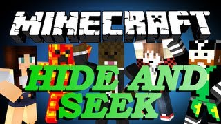 Minecraft Hide And Seek Minigame w BajanCanadian CaveManFilms TBNRFrags and AshleyMariee [upl. by Keelin]