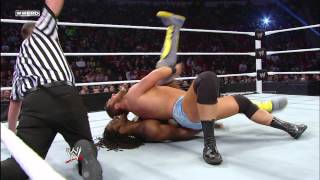 Kofi Kingston vs Michael McGillicutty WWE Superstars February 1 2013 [upl. by Leksehc]