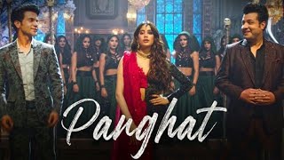 PANGHAT SONG LYRICS – ROOHI  JANHVI KAPOOR Rajkummar Rao [upl. by Ynatterb]