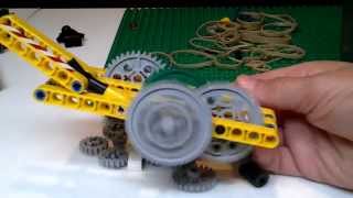 Lego windup motor ULTIMATE [upl. by Eanehs382]