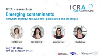 Flash Seminar Emerging Contaminants [upl. by Ivzt]